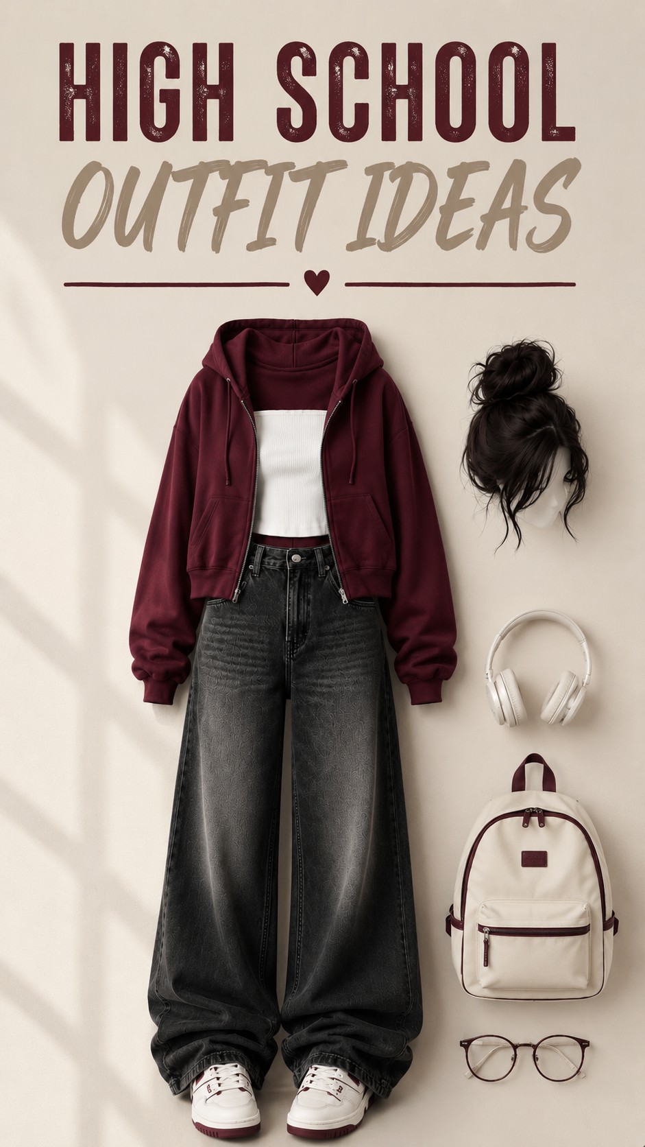 High school outfit ideas for teen girls