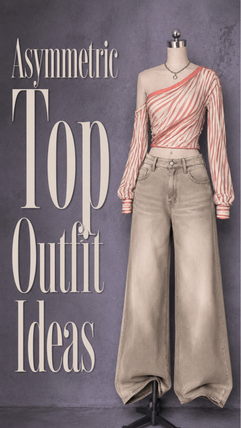 Long Sleeve Crop Top Outfit for school in September