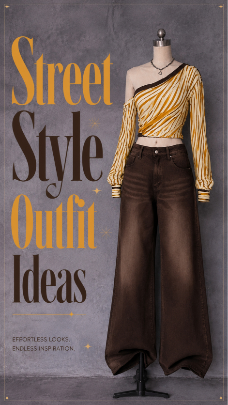 Street Style Outfit Ideas for a fashion-forward school look