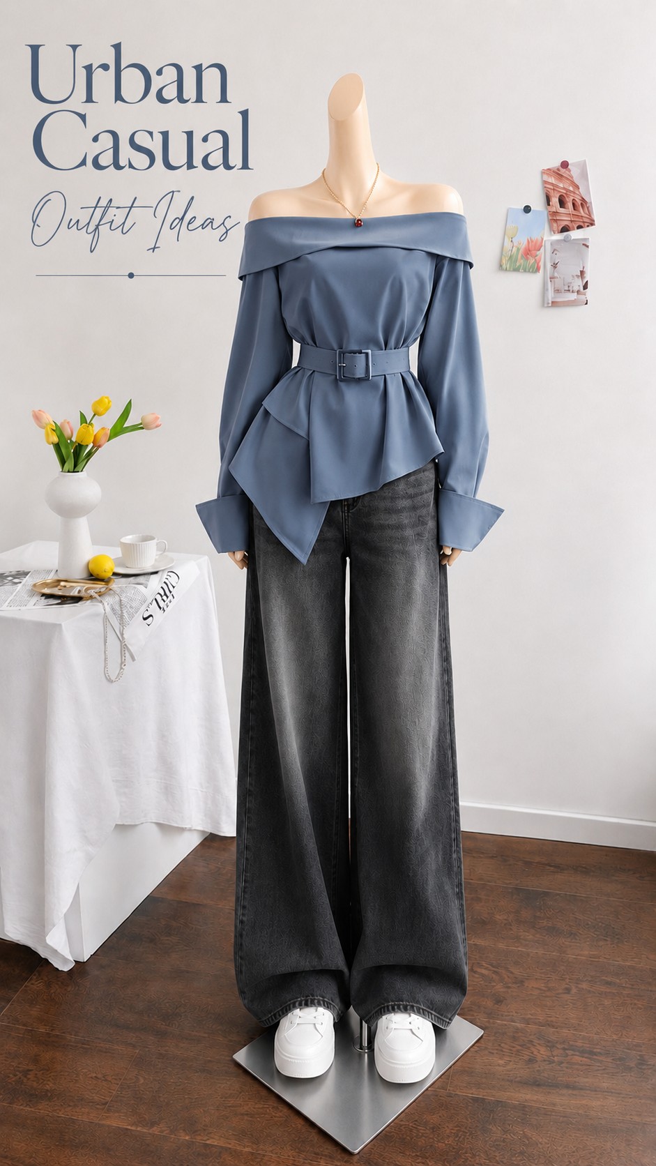Urban Casual Outfit Idea
