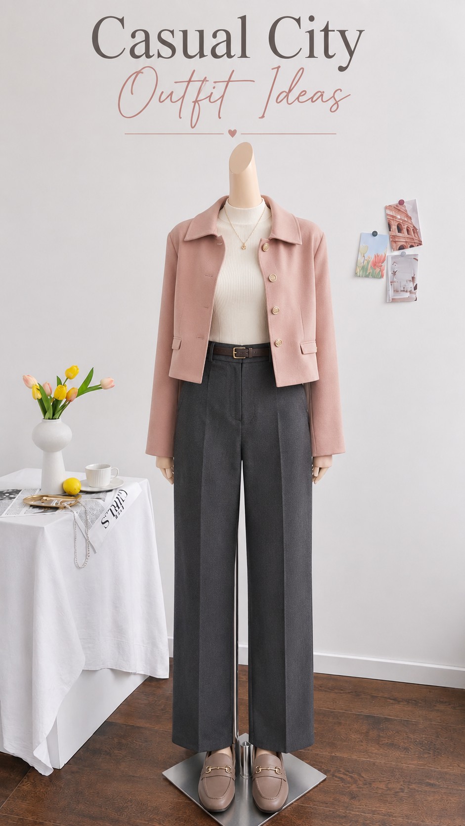 Casual city outfit idea