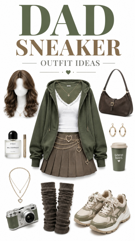 Dad Sneaker Outfit Ideas for Fall