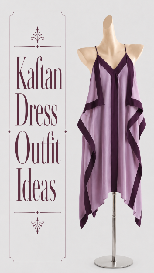 Kaftan Dress Outfit Ideas