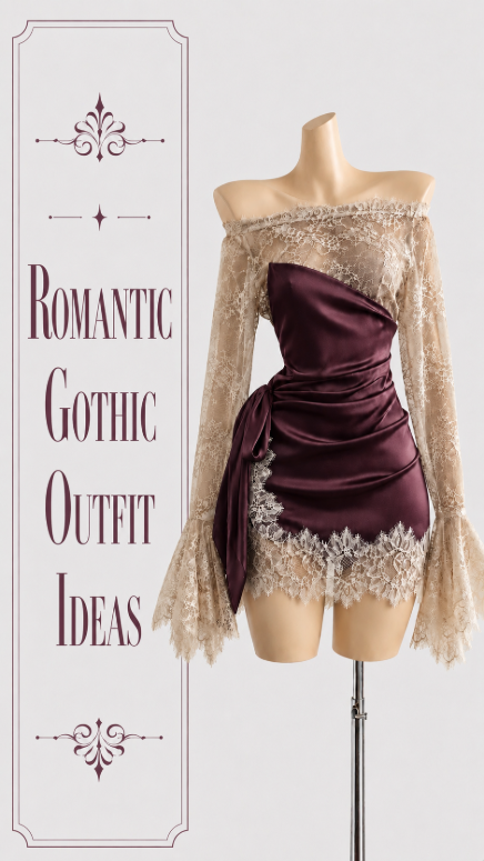 Romantic Gothic Outfit Ideas