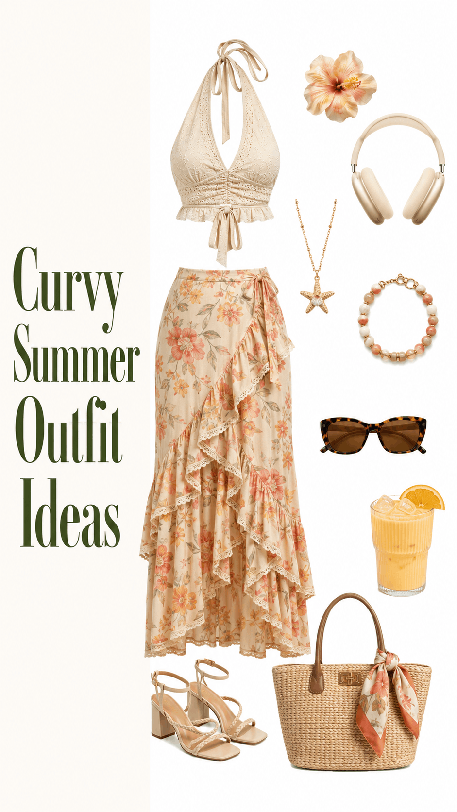 Statement party outfit with dressy layers