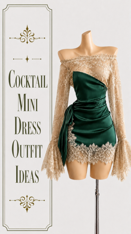 Cocktail Mini Dress Outfit Ideas
