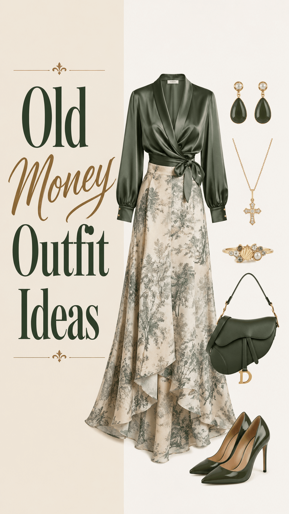 Old money fall outfit idea