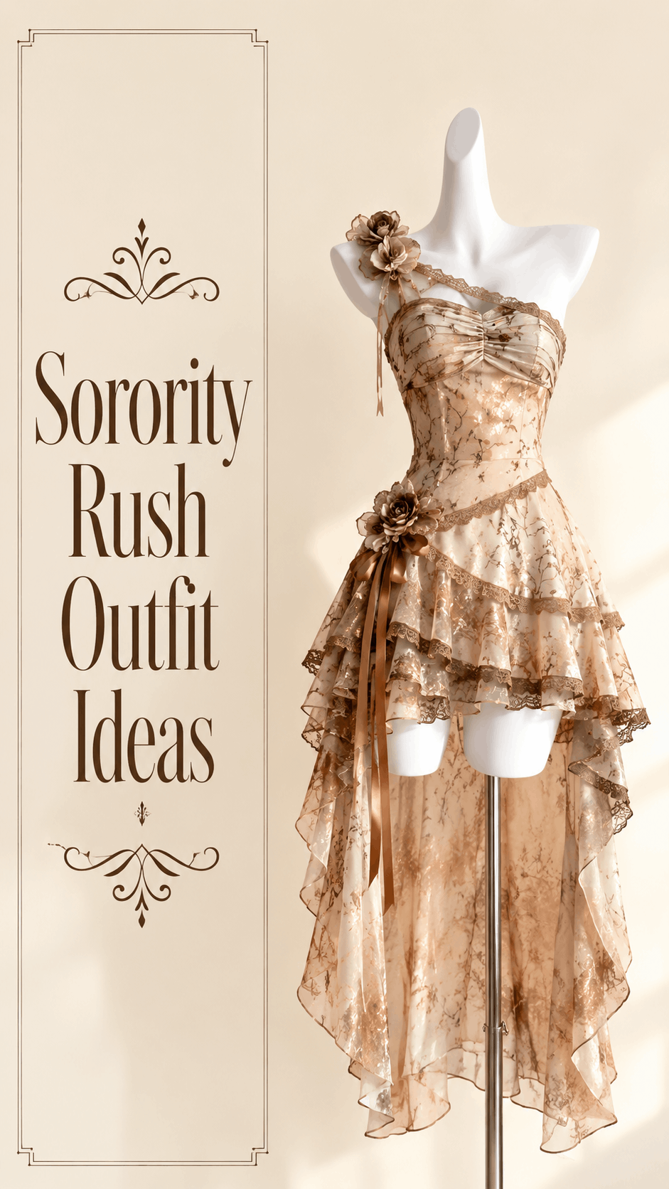 Sorority inspired party date outfit idea