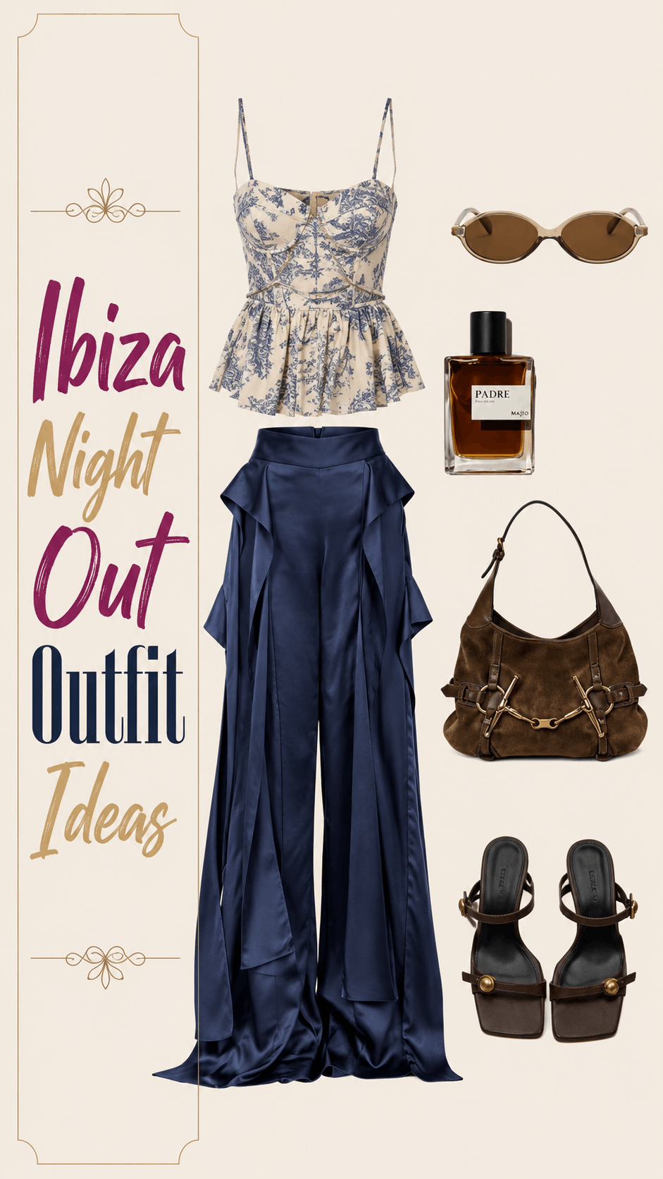 Ibiza night resort party outfit idea