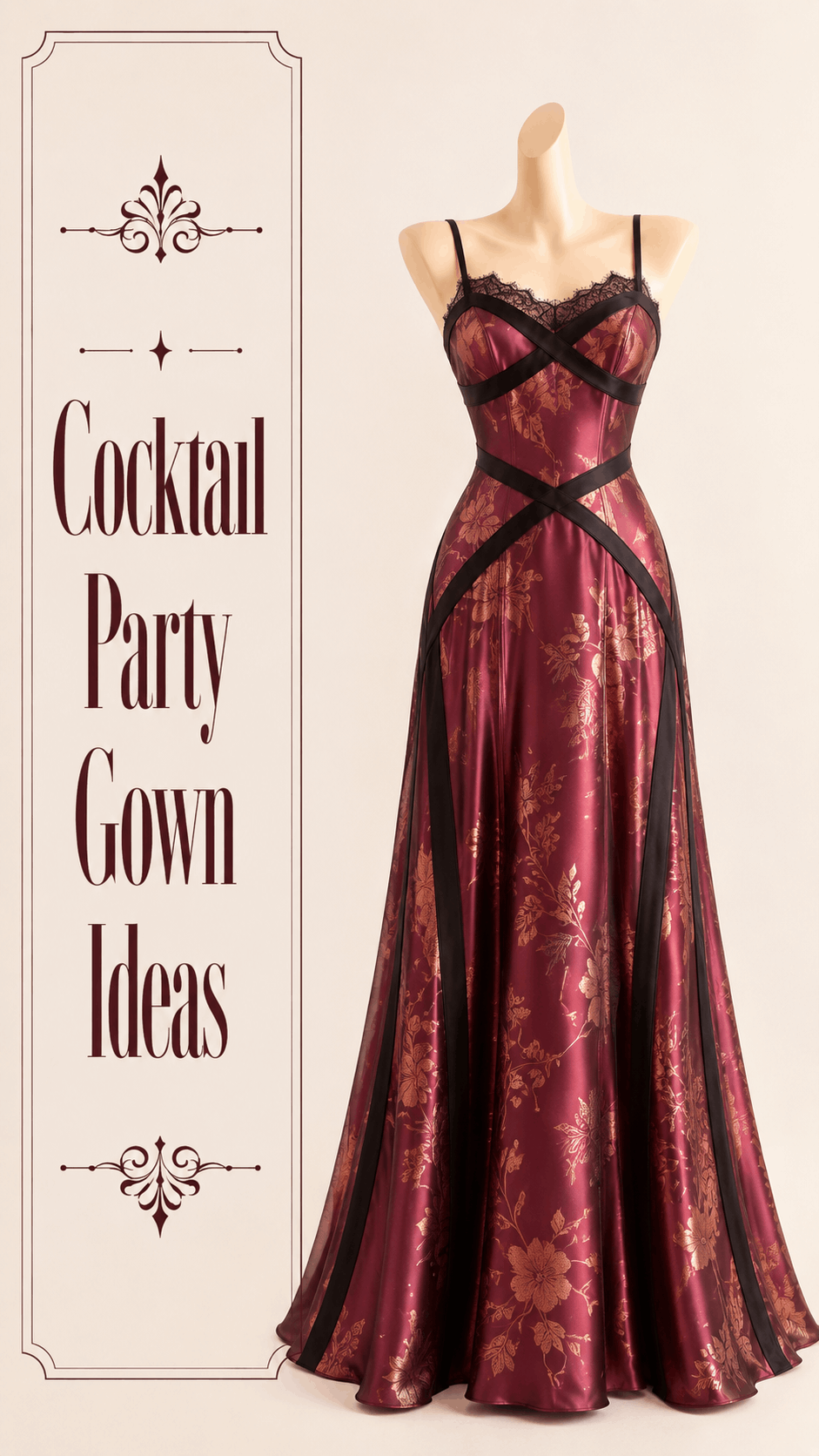 Coastal cocktail dress outfit idea