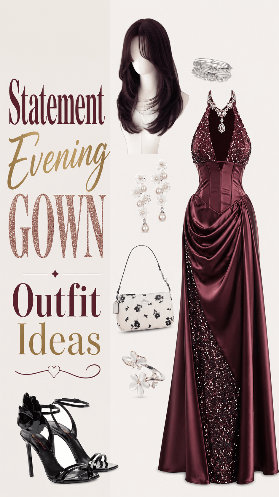 Statement dress bold celebration outfit idea