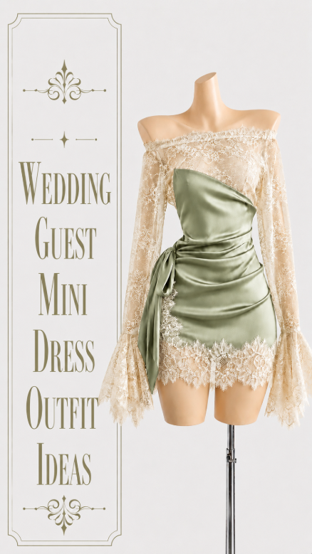 Wedding Guest Mini Dress Outfit