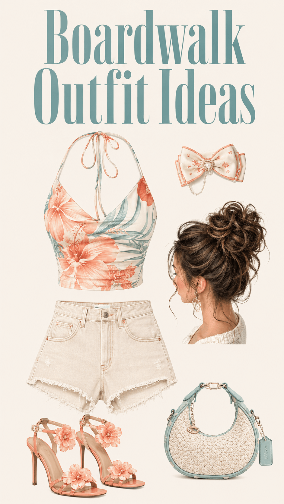 Boardwalk vacation outfit idea