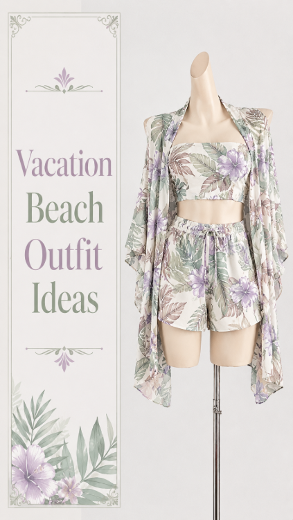 Vacation Beach Outfit Idea