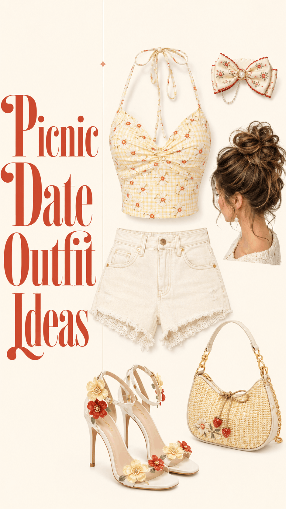 Picnic garden party outfit idea