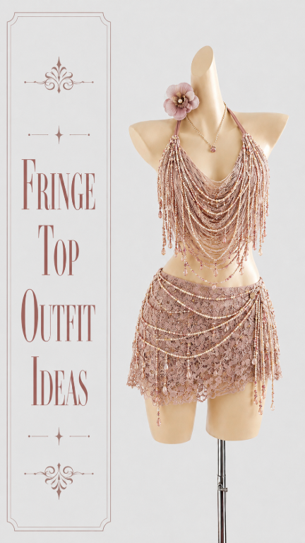 Fringe Top Outfit Idea