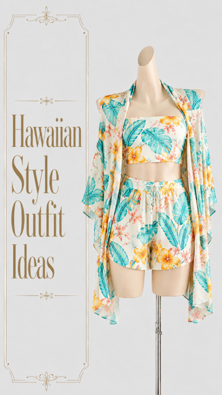 Hawaiian Style Outfit Idea