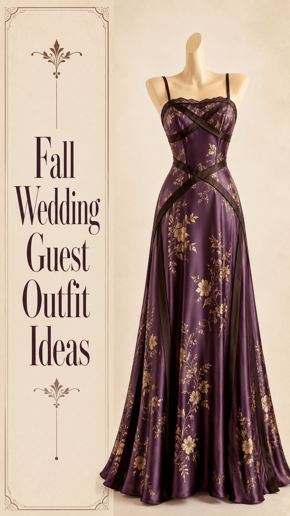 Fall garden party outfit idea