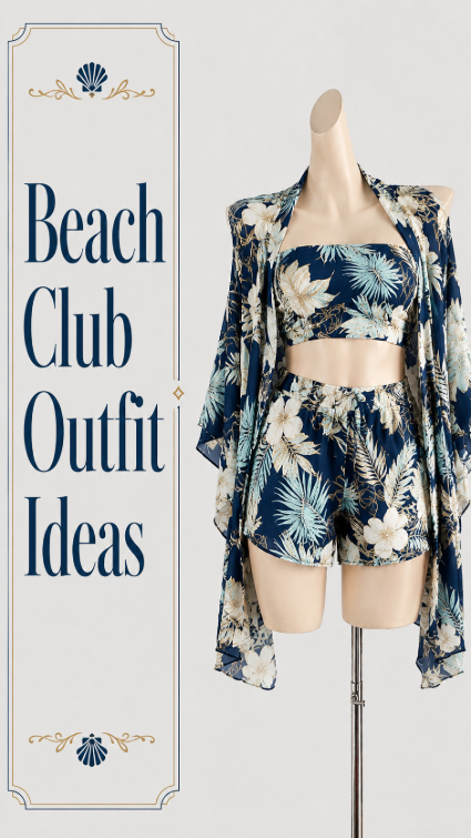Beach Club Outfit Idea