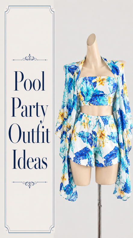 Pool Party Outfit Idea
