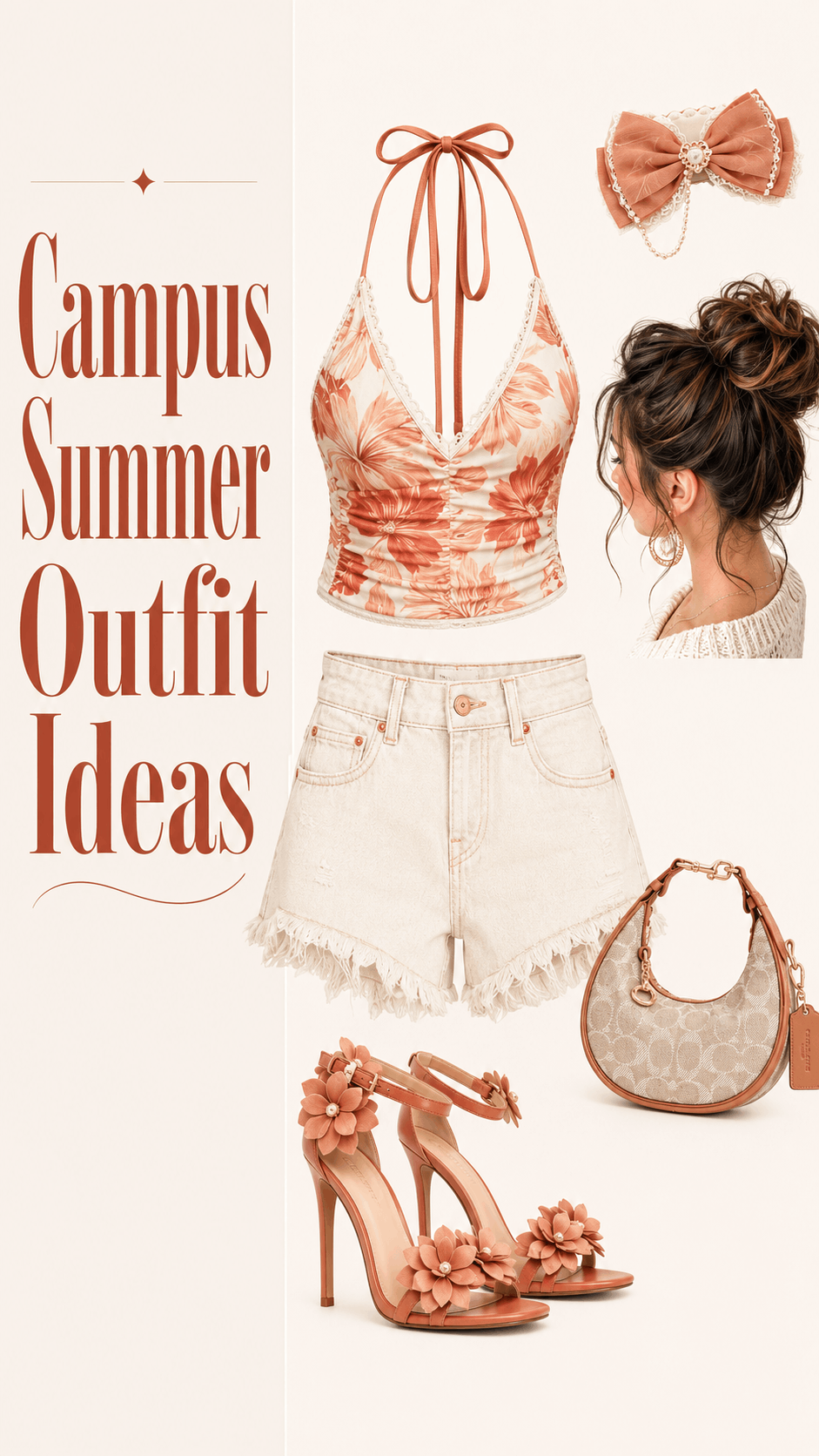 Campus soft girl outfit idea