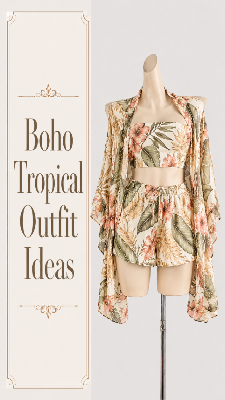 Boho Tropical Outfit Idea