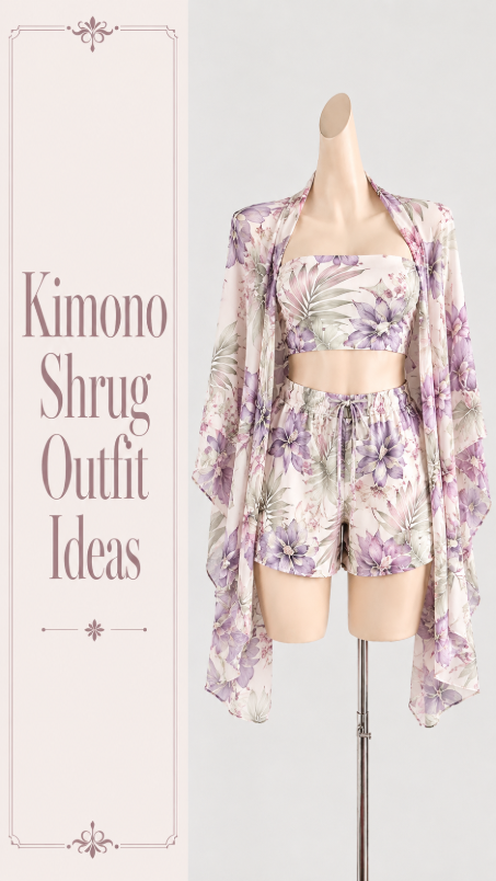 Kimono Shrug Outfit Ideas