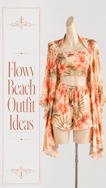 Flowy Beach Outfit Ideas