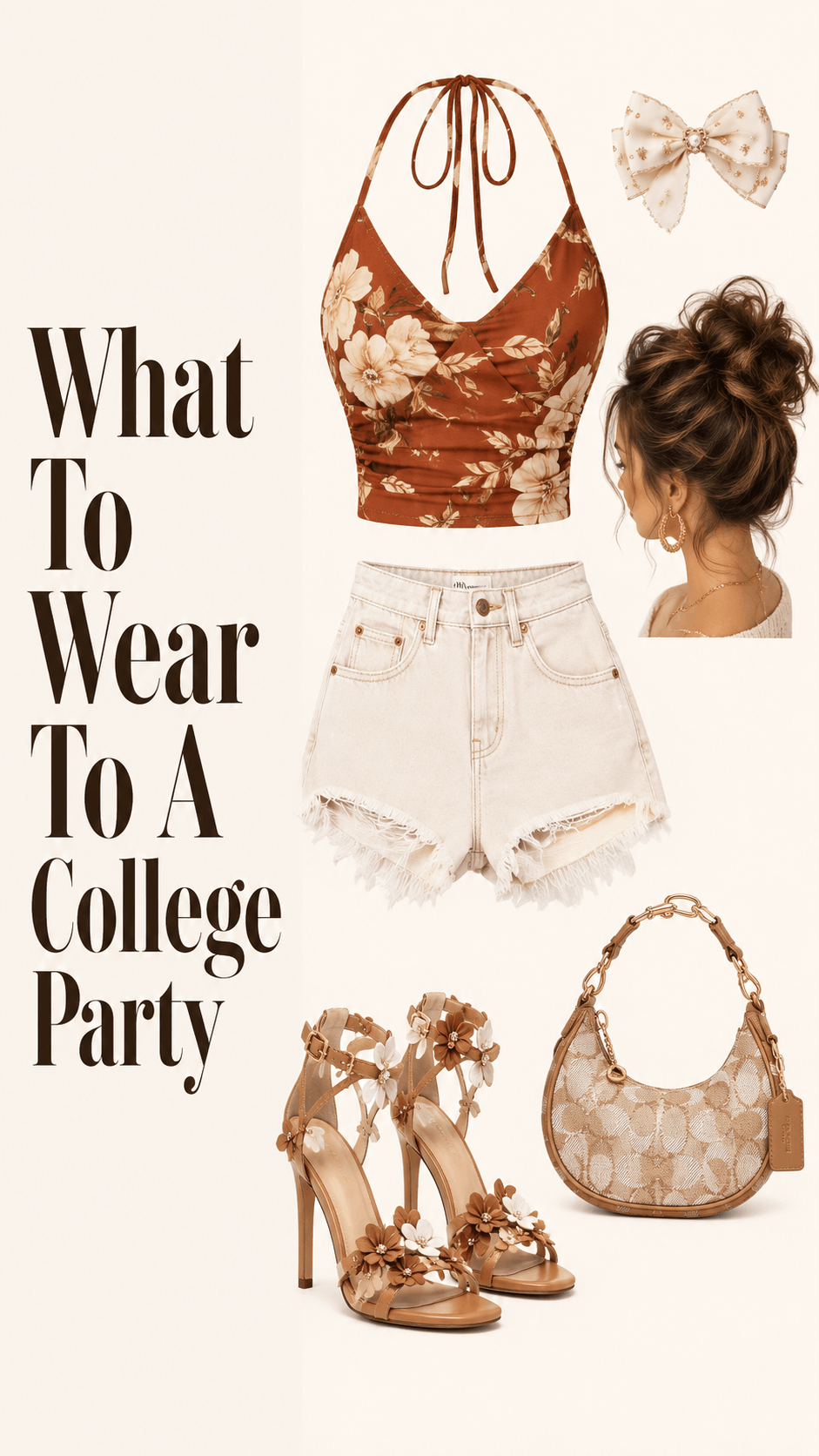 Vacation evening outfit idea