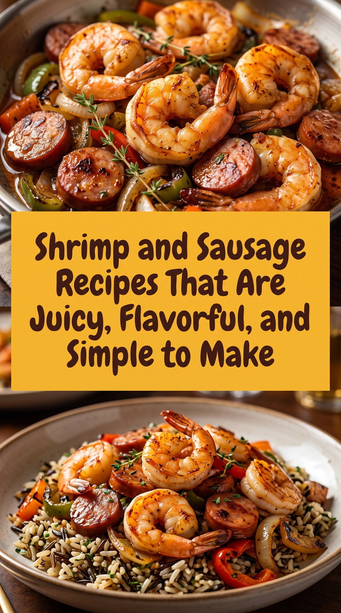 Cajun Shrimp and Sausage Skillet prepared for Shrimp and Sausage Recipes That Are Juicy, Flavorful, and Simple to Make, showing the finished dish