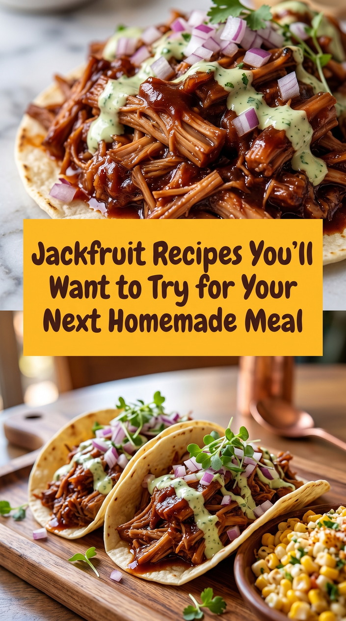 BBQ Jackfruit Tacos prepared for Jackfruit Recipes You’ll Want to Try for Your Next Homemade Meal, showing the finished dish
