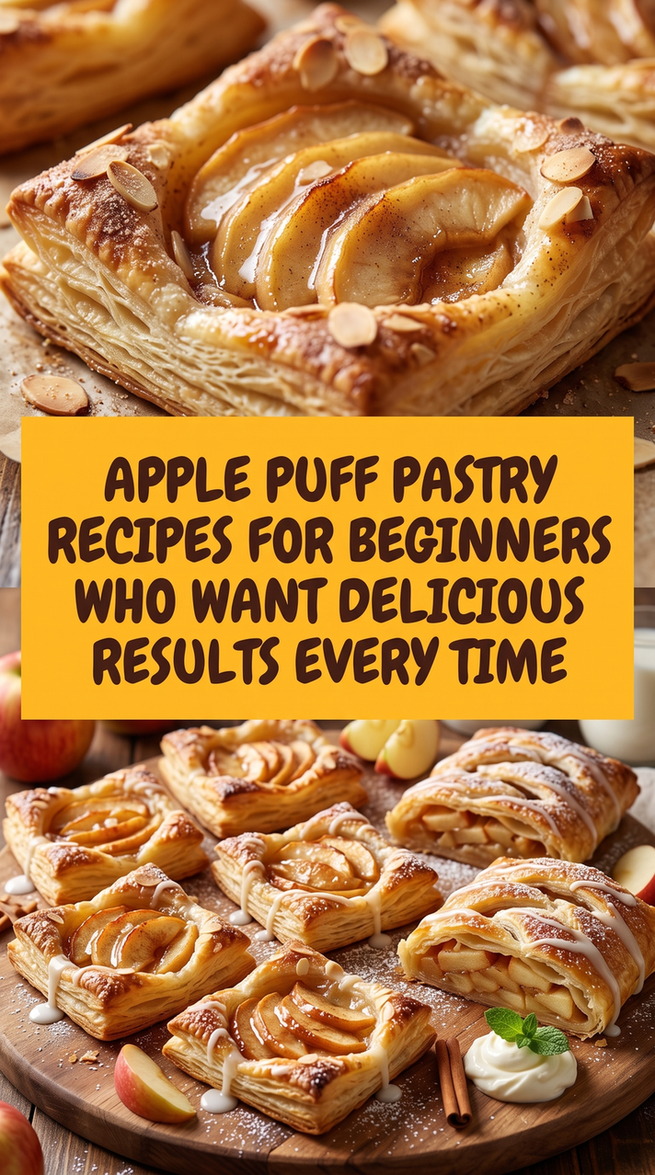 Easy Apple Puff Pastry Squares prepared for Apple Puff Pastry Recipes for Beginners Who Want Delicious Results Every Time, showing the finished dish