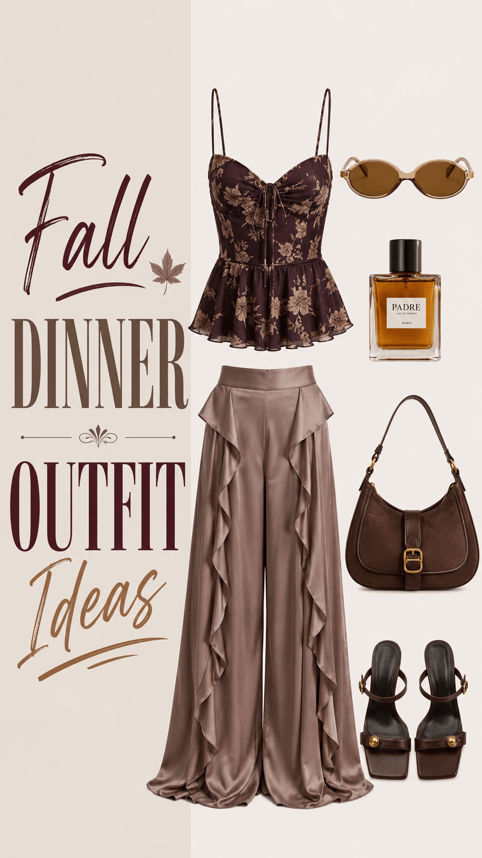 Fall dinner outfit idea