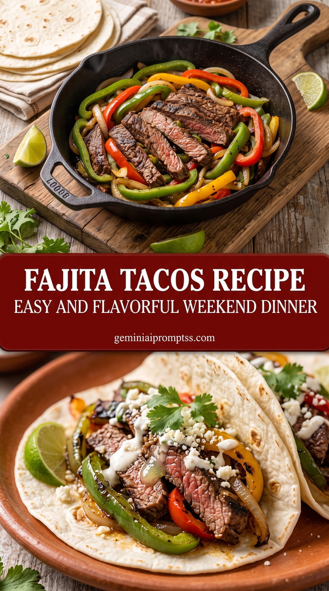 Steak Fajita Tacos with Peppers and Onions finished dish with steak fajita tacos with peppers and onions