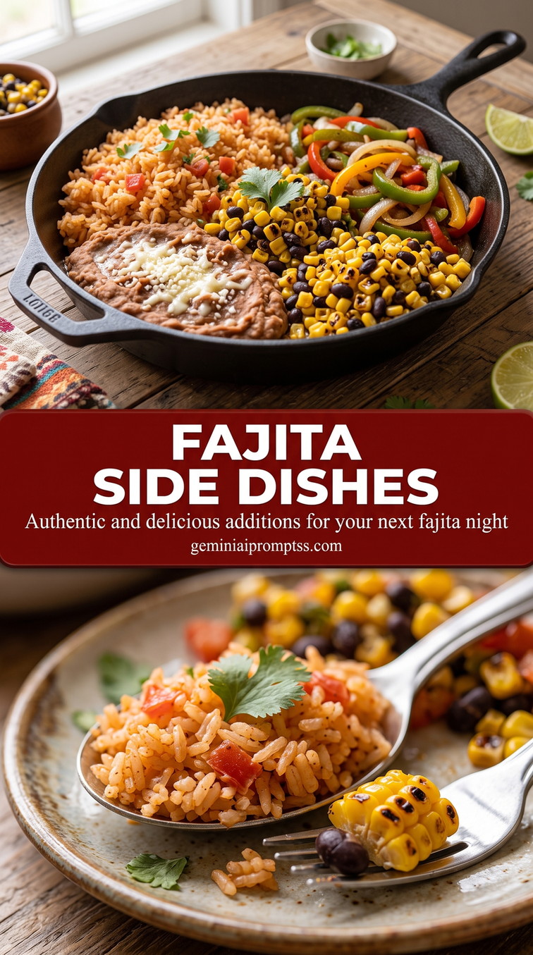 Mexican Tomato Rice with Black Beans and Charred Corn finished dish with tomato rice, black beans, corn, and bright vegetables
