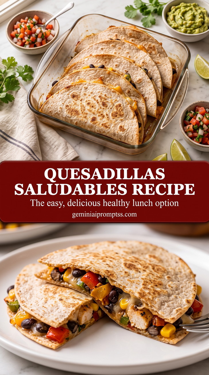 Whole-Wheat Chicken and Vegetable Quesadillas finished dish with whole-wheat chicken and vegetable quesadillas