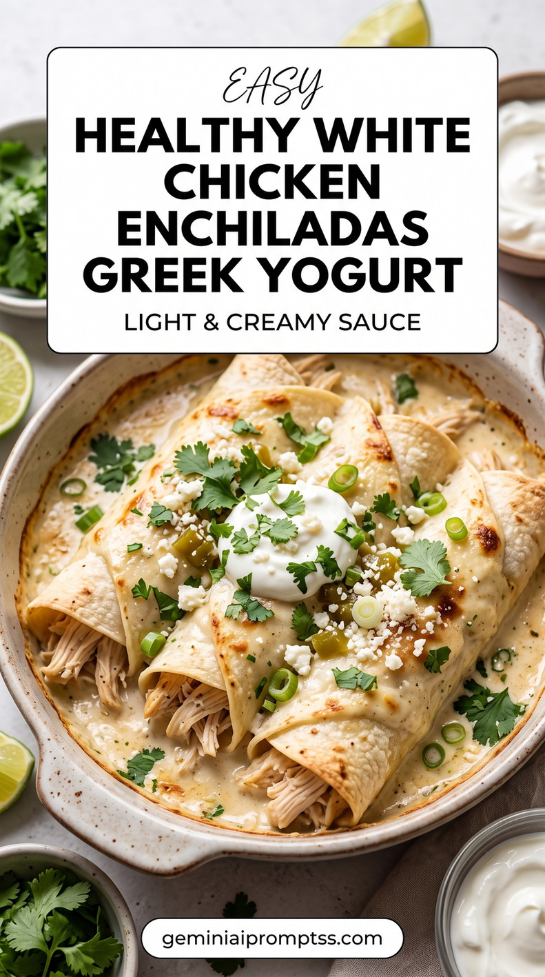 Keto Chicken Enchiladas with White Sauce with rolled tortillas, chicken, white sauce, melted cheese