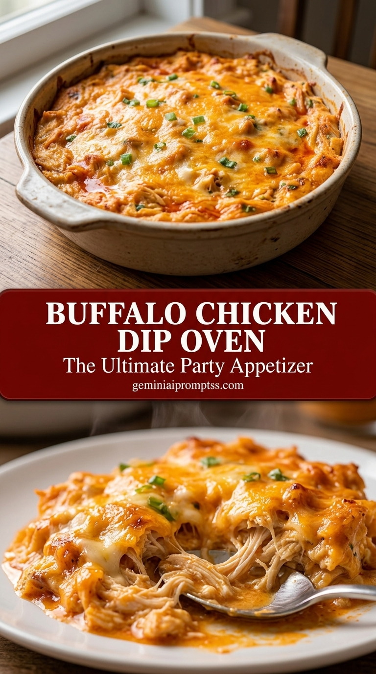 Buffalo chicken dip oven with creamy Louisiana hot sauce chicken dip, melted pepper Jack, and cilantro