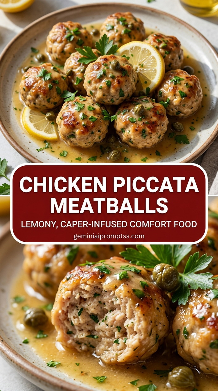 Chicken piccata meatballs Allrecipes with tender chicken and lemon-caper pan sauce
