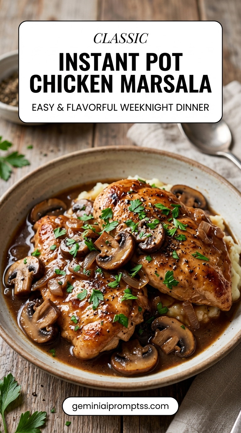 Olive Garden chicken marsala recipe with tender chicken and rich mushroom Marsala sauce