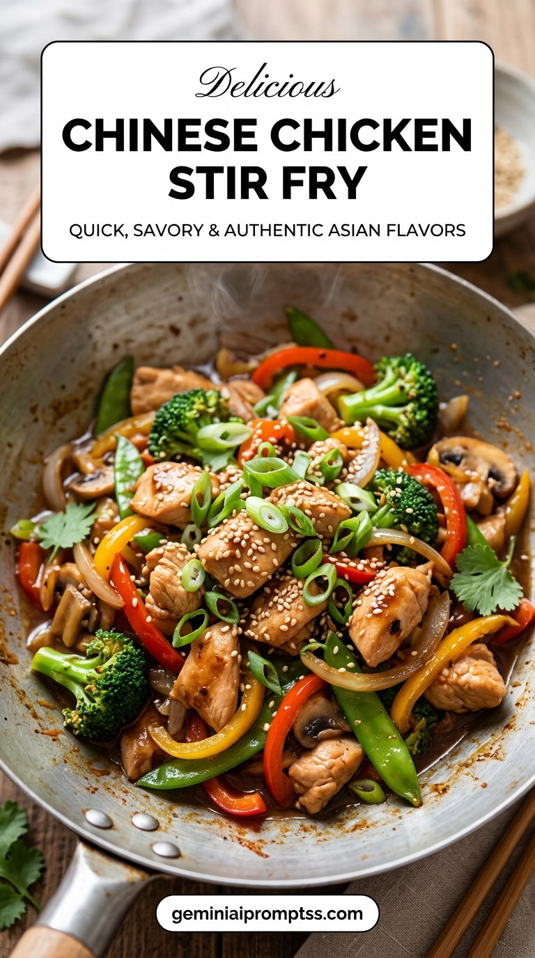 Chinese chicken cabbage stir fry with tender chicken and glossy stir-fry sauce