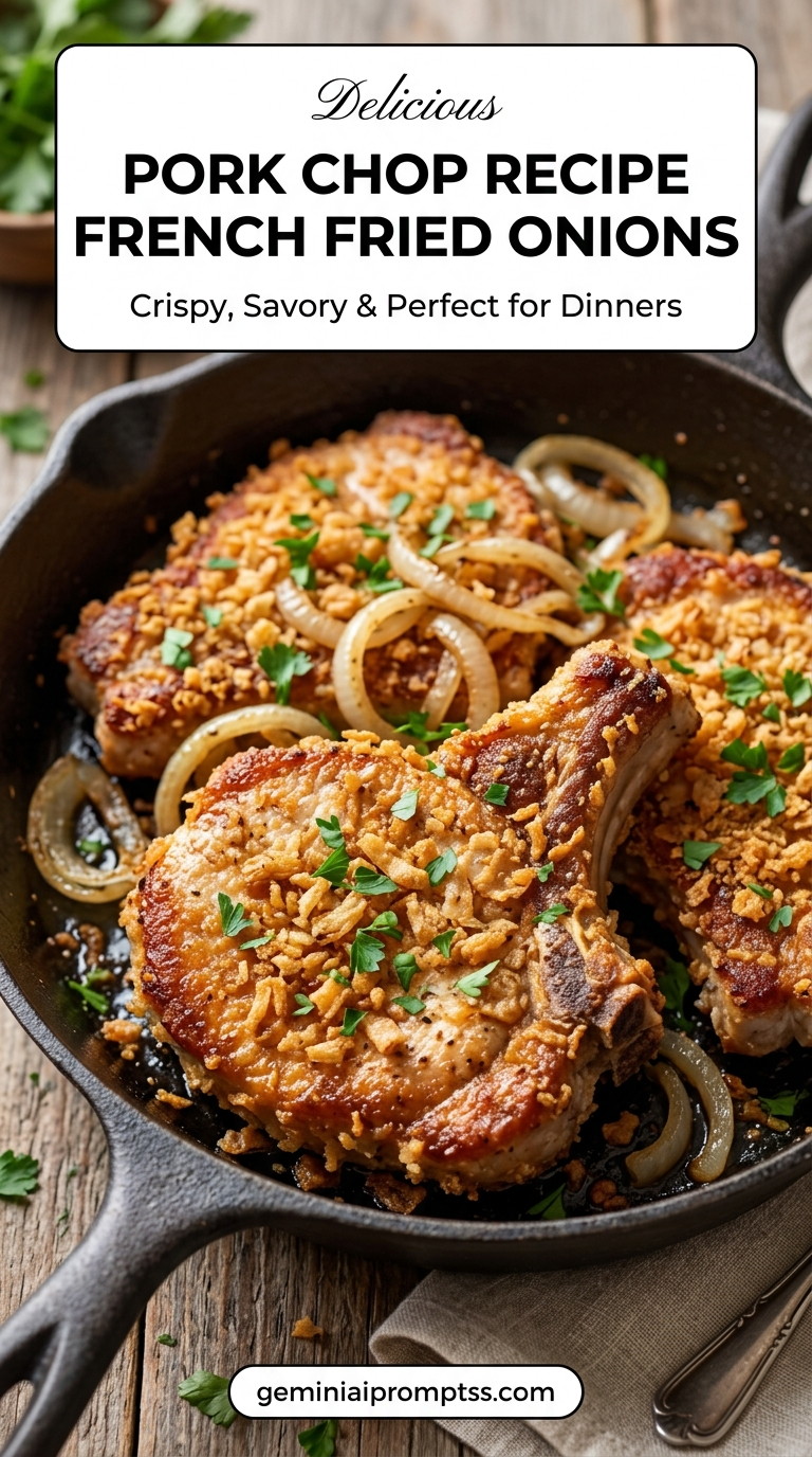 Marry me pork chop recipe with tender pork and flavorful sauce