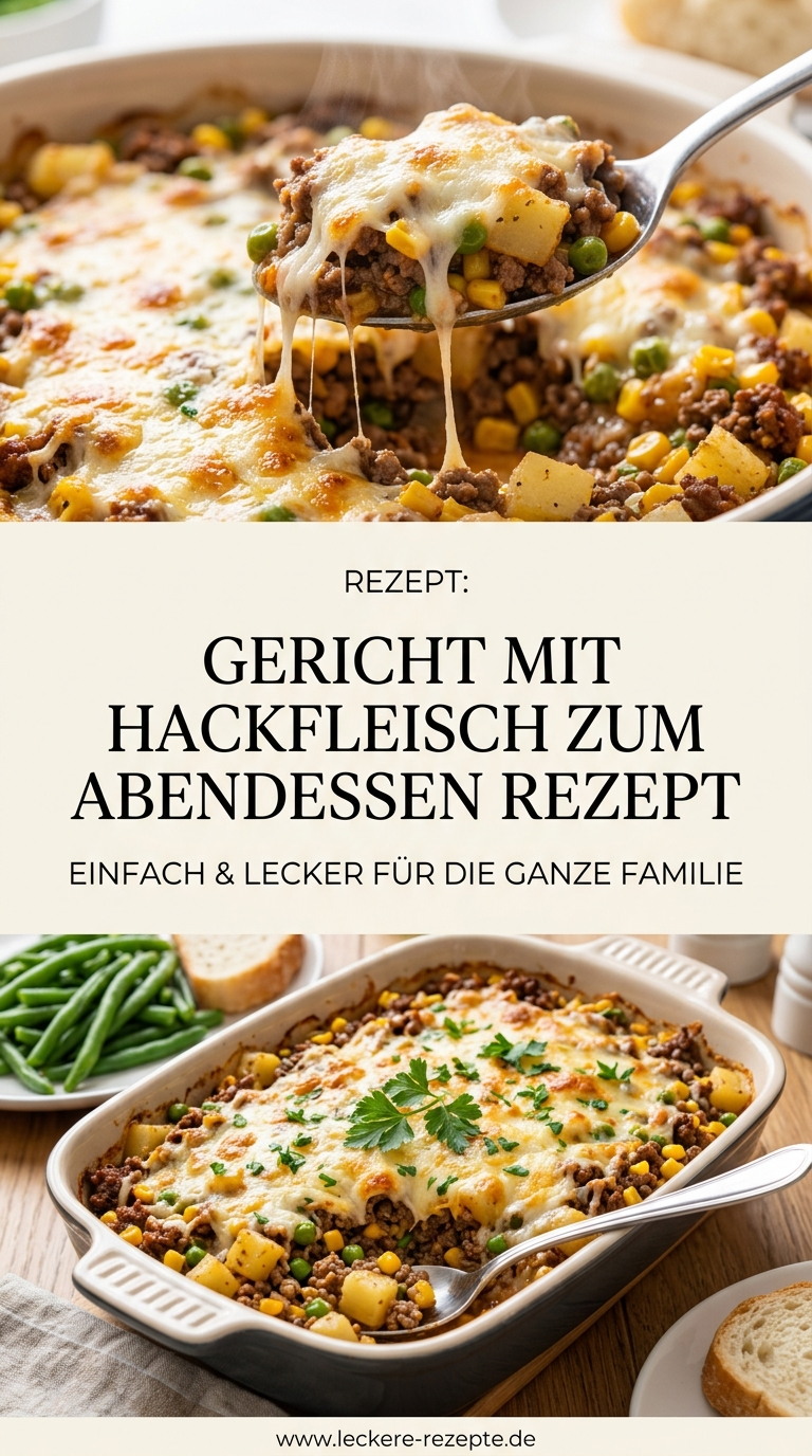 Kartoffel-Zucchini-Hack-Auflauf mit Tomate und Käse