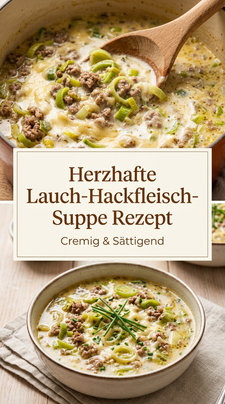 Herzhafte Hackfleischsuppe mit Kartoffeln, Paprika und Tomaten